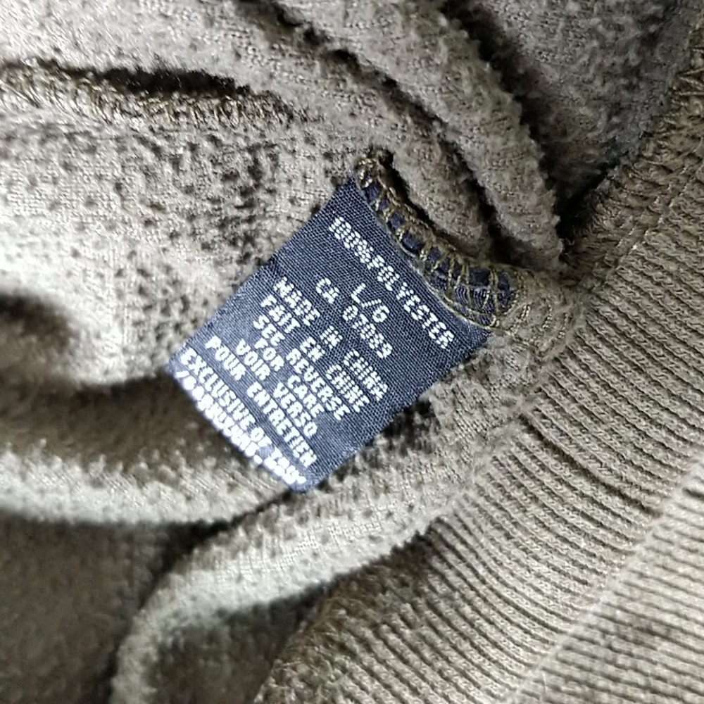Olive Green Tech Headphone Hoodie - Picture 6 of 6